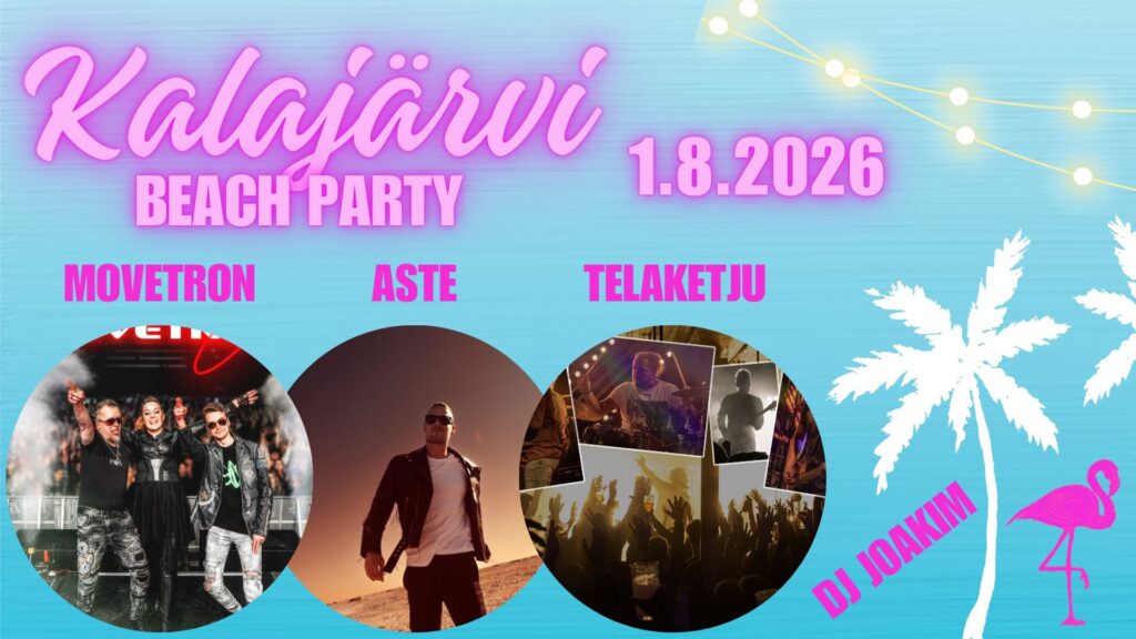 Kalajärvi BEACH PARTY 2026