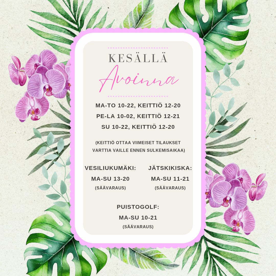Ravintola Kalajärvi Beach aukioloajat